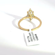 1.71 CTW Marquise-Cut Lab Grown Diamond Engagement Ring view 4