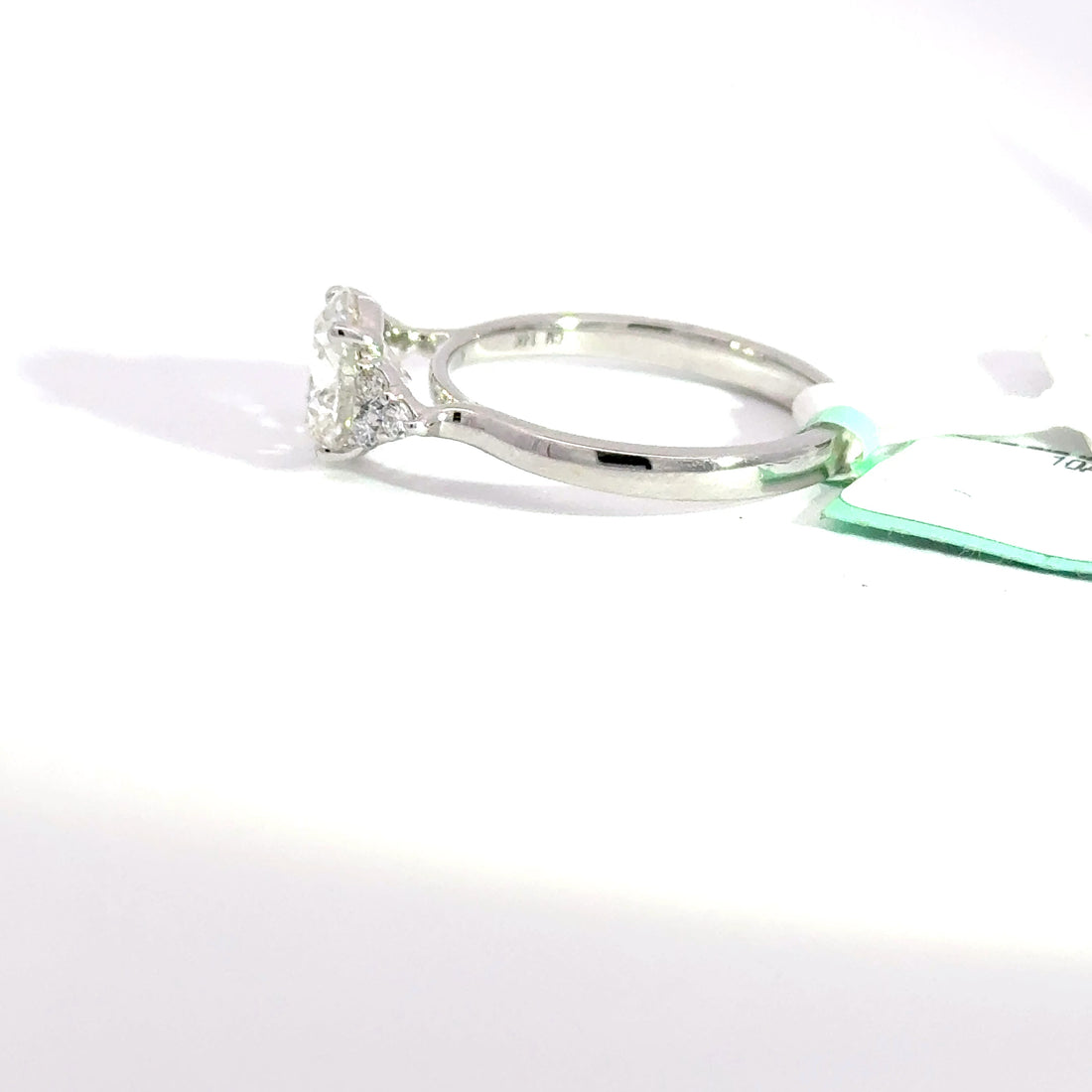 1.90 CTW Round-Cut Lab Grown Diamond Engagement Ring