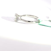 1.90 CTW Round-Cut Lab Grown Diamond Engagement Ring view 3