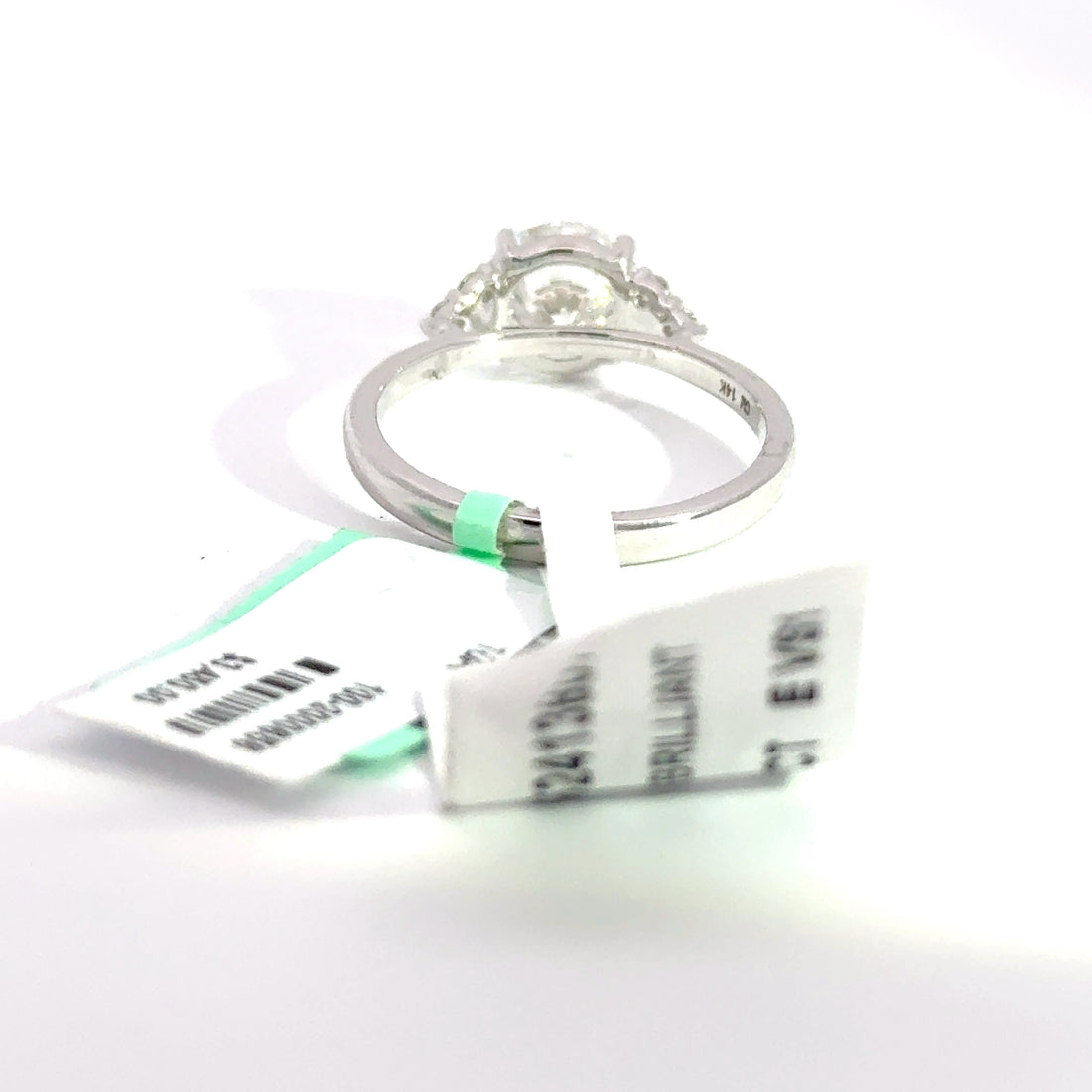 1.90 CTW Round-Cut Lab Grown Diamond Engagement Ring