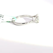 1.90 CTW Round-Cut Lab Grown Diamond Engagement Ring view 5