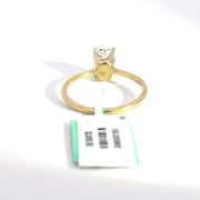1.57 CTW Radiant-Cut Lab Grown Diamond Engagement Ring view 4