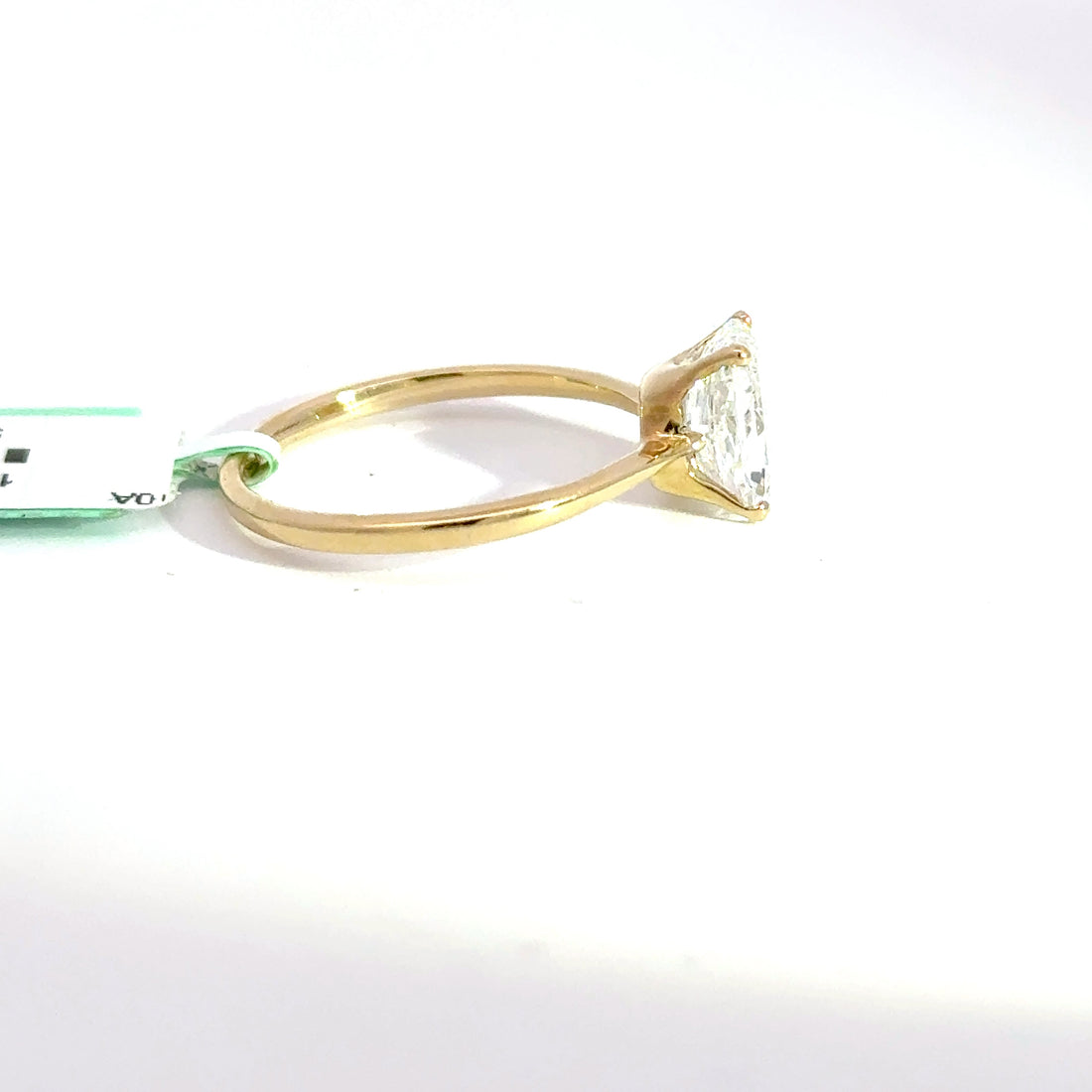1.57 CTW Radiant-Cut Lab Grown Diamond Engagement Ring