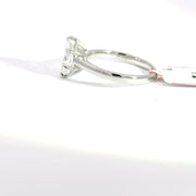 0.99 CTW Marquise-Cut Lab Grown Diamond Engagement Ring view 3