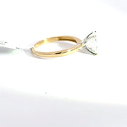 1.61 CTW Radiant-Cut Lab Grown Diamond Engagement Ring view 5