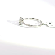 0.76 CTW Emerald-Cut Lab Grown Diamond Engagement Ring view 3