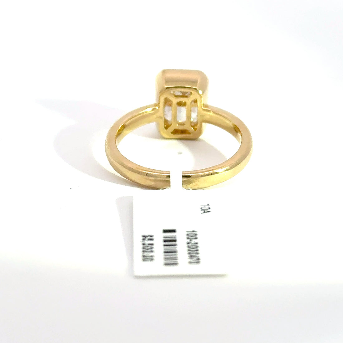 1.59 CTW Radiant-Cut Lab Grown Diamond Engagement Ring