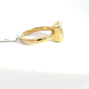 1.59 CTW Radiant-Cut Lab Grown Diamond Engagement Ring view 5