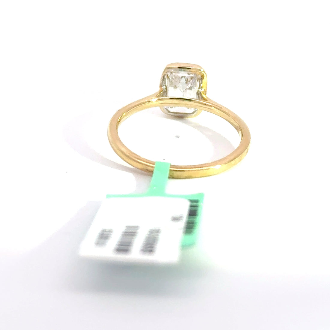 1.53 CTW Emerald-Cut Lab Grown Diamond Engagement Ring