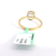 1.53 CTW Emerald-Cut Lab Grown Diamond Engagement Ring view 4