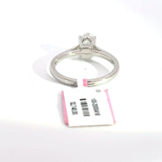 1.00 CTW Oval-Cut Lab Grown Diamond Engagement Ring view 4