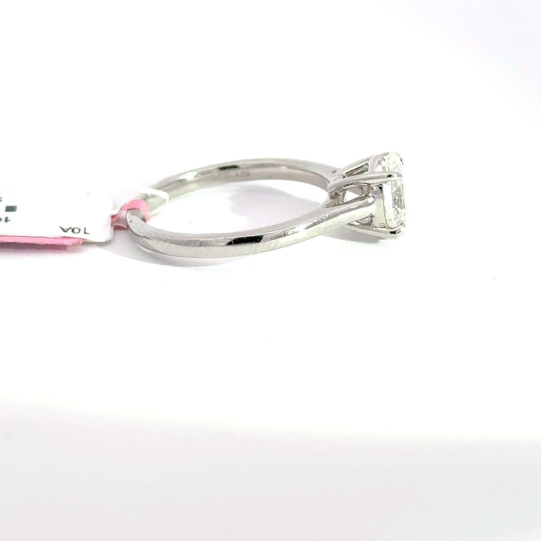 1.00 CTW Oval-Cut Lab Grown Diamond Engagement Ring