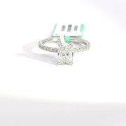 2.06 CTW Radiant-Cut Lab Grown Diamond Engagement Ring view 2