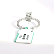 2.06 CTW Radiant-Cut Lab Grown Diamond Engagement Ring view 4