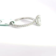 2.06 CTW Radiant-Cut Lab Grown Diamond Engagement Ring view 5