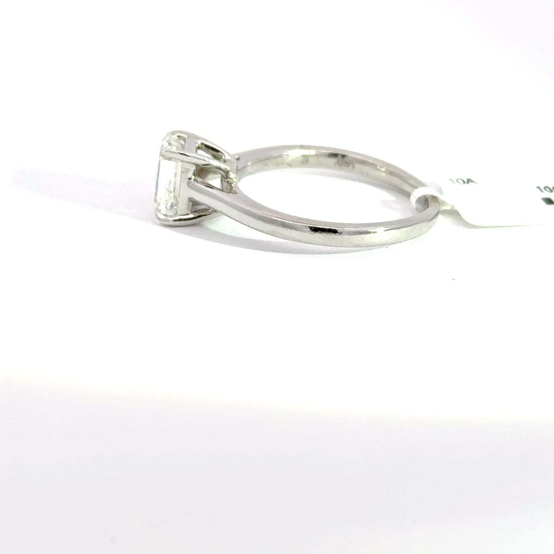 1.00 CTW Emerald-Cut Lab Grown Diamond Engagement Ring