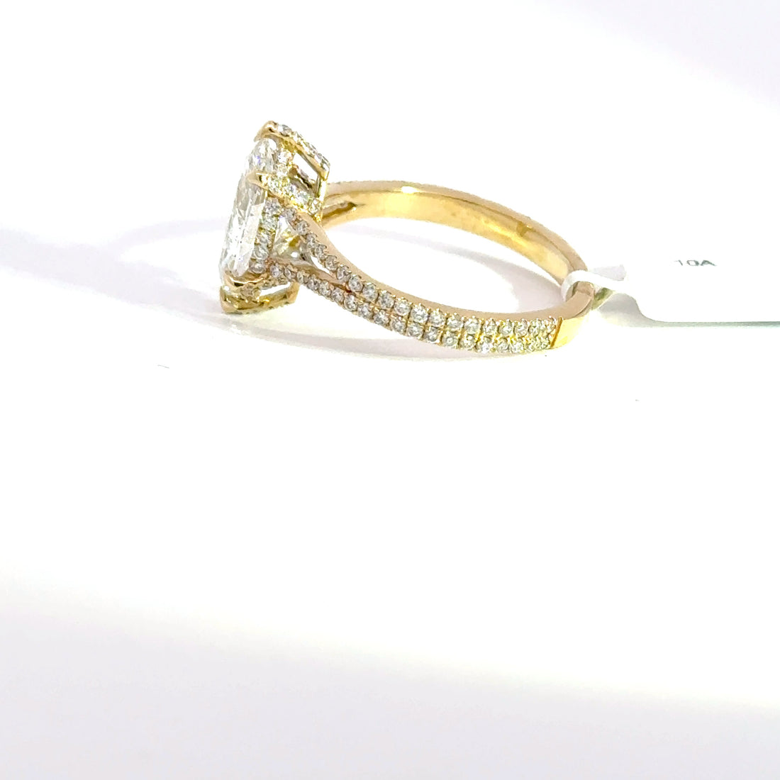 2.07 CTW Marquise-Cut Lab Grown Diamond Engagement Ring