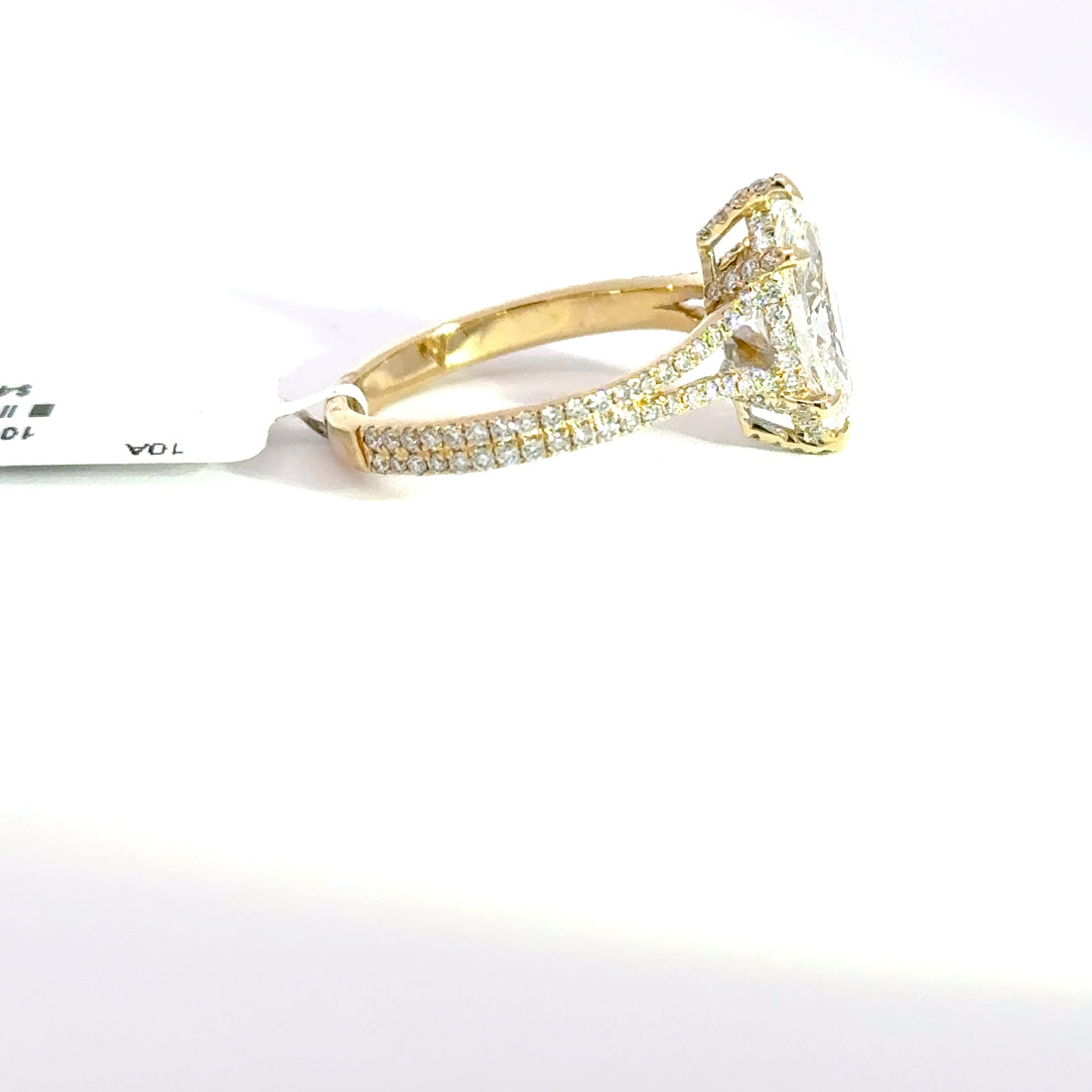 2.07 CTW Marquise-Cut Lab Grown Diamond Engagement Ring