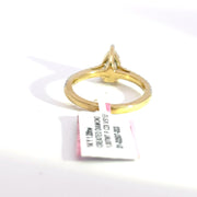 1.25 CTW Pear-Cut Lab Grown Diamond Engagement Ring view 4