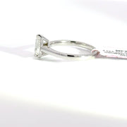1.01 CTW Pear-Cut Lab Grown Diamond Engagement Ring view 3