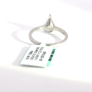 1.53 CTW Pear-Cut Lab Grown Diamond Engagement Ring view 4