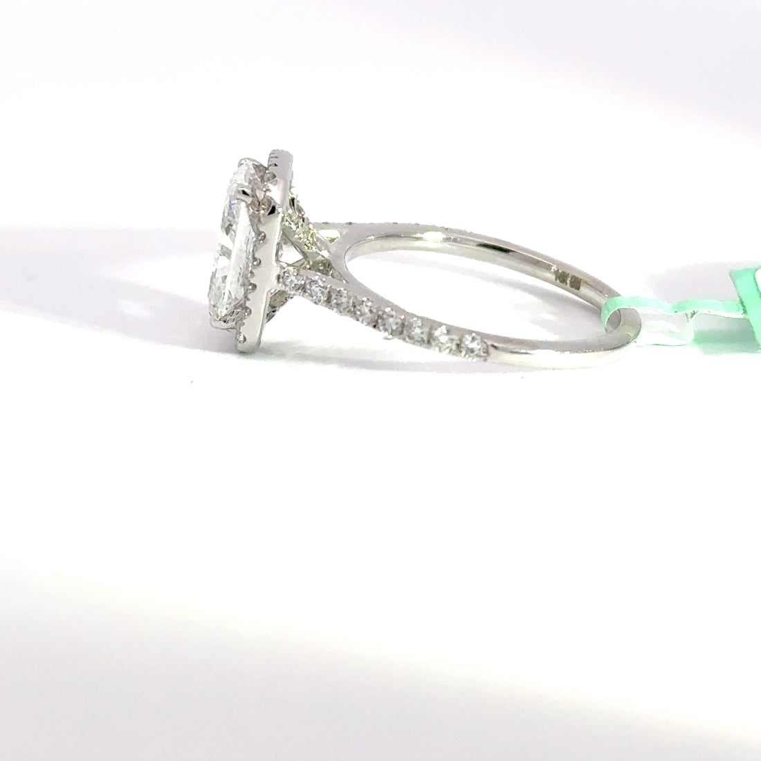 2.60 CTW Radiant-Cut Lab Grown Diamond Engagement Ring