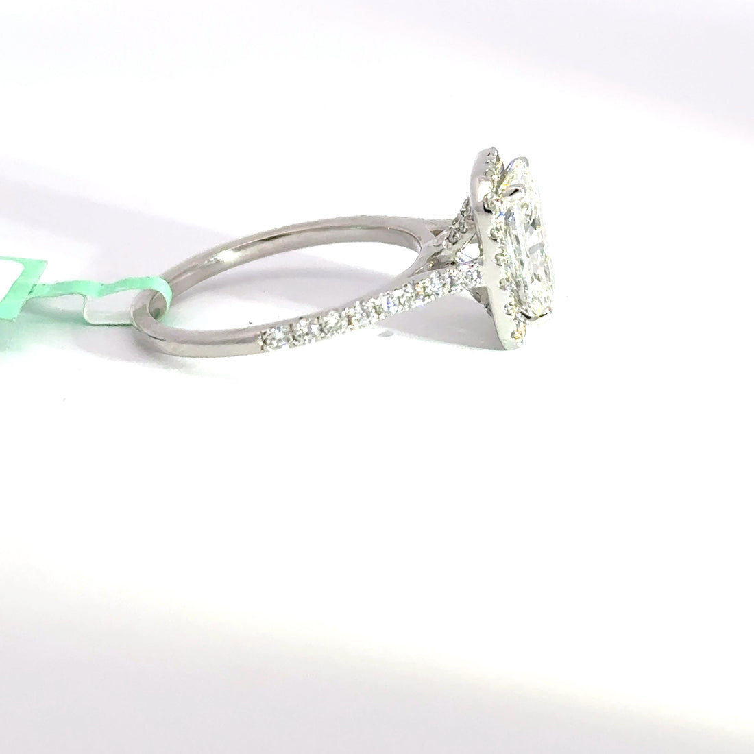 2.60 CTW Radiant-Cut Lab Grown Diamond Engagement Ring
