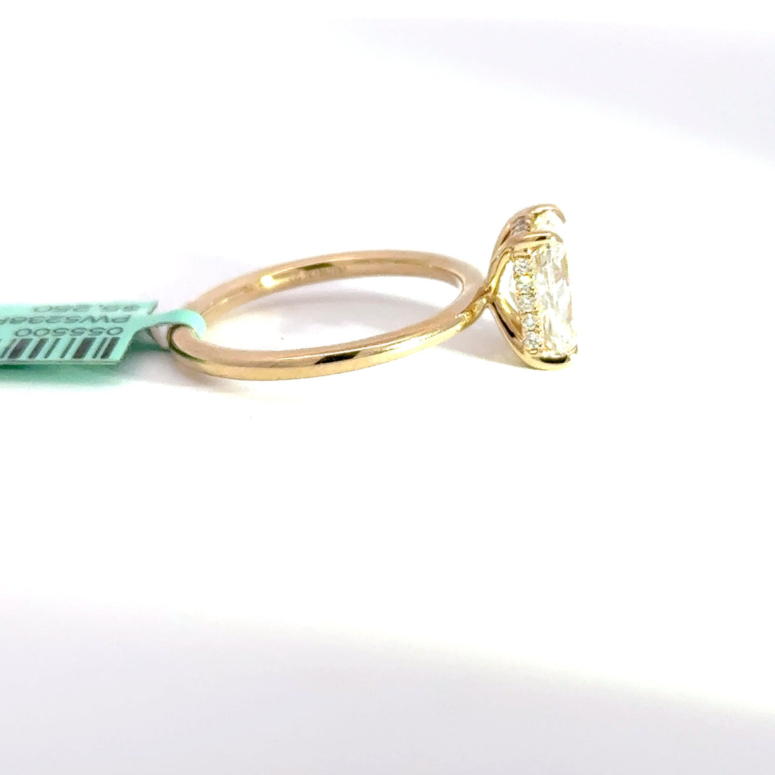2.11 CTW Radiant-Cut Lab Grown Diamond Engagement Ring