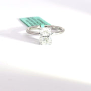 2.09 CTW Elongated Cushion-Cut Lab Grown Diamond Engagement Ring view 2