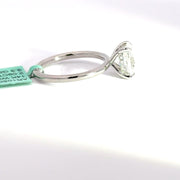 2.09 CTW Elongated Cushion-Cut Lab Grown Diamond Engagement Ring view 5