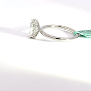 2.17 CTW Radiant-Cut Lab Grown Diamond Engagement Ring view 3