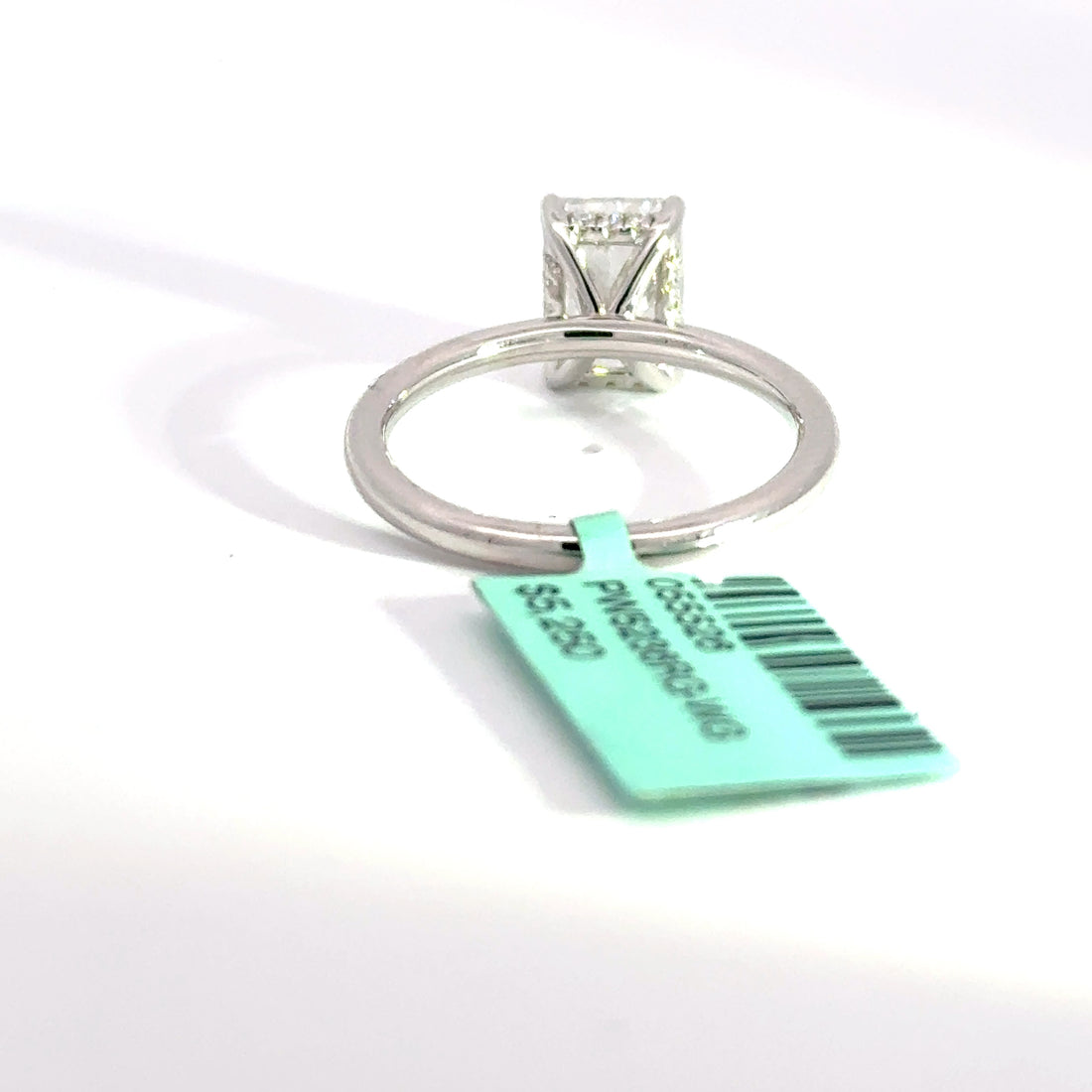 2.17 CTW Radiant-Cut Lab Grown Diamond Engagement Ring