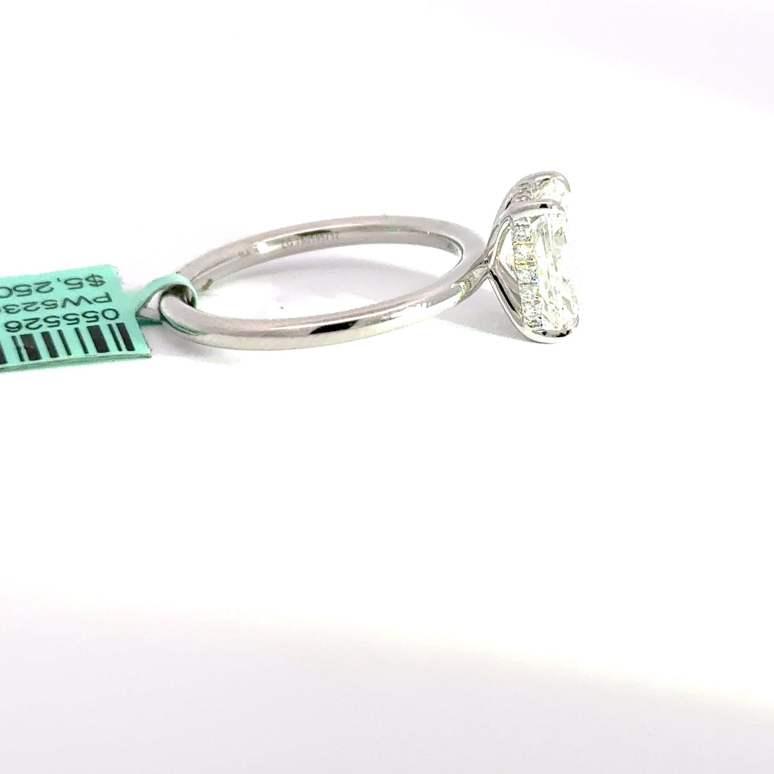 2.17 CTW Radiant-Cut Lab Grown Diamond Engagement Ring