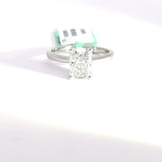 2.09 CTW Radiant-Cut Lab Grown Diamond Engagement Ring view 2