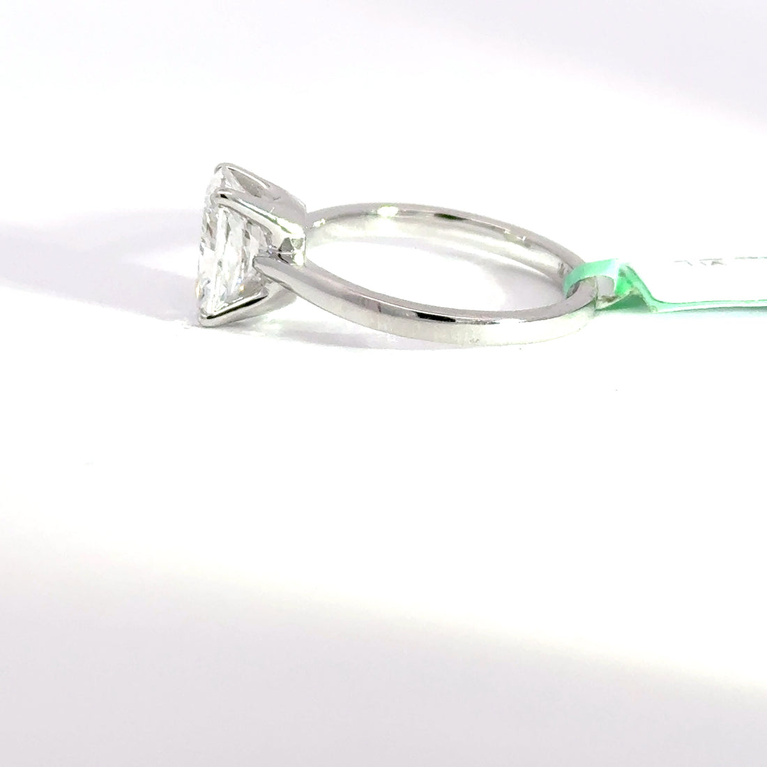 2.09 CTW Radiant-Cut Lab Grown Diamond Engagement Ring