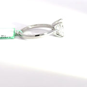 2.09 CTW Radiant-Cut Lab Grown Diamond Engagement Ring view 5