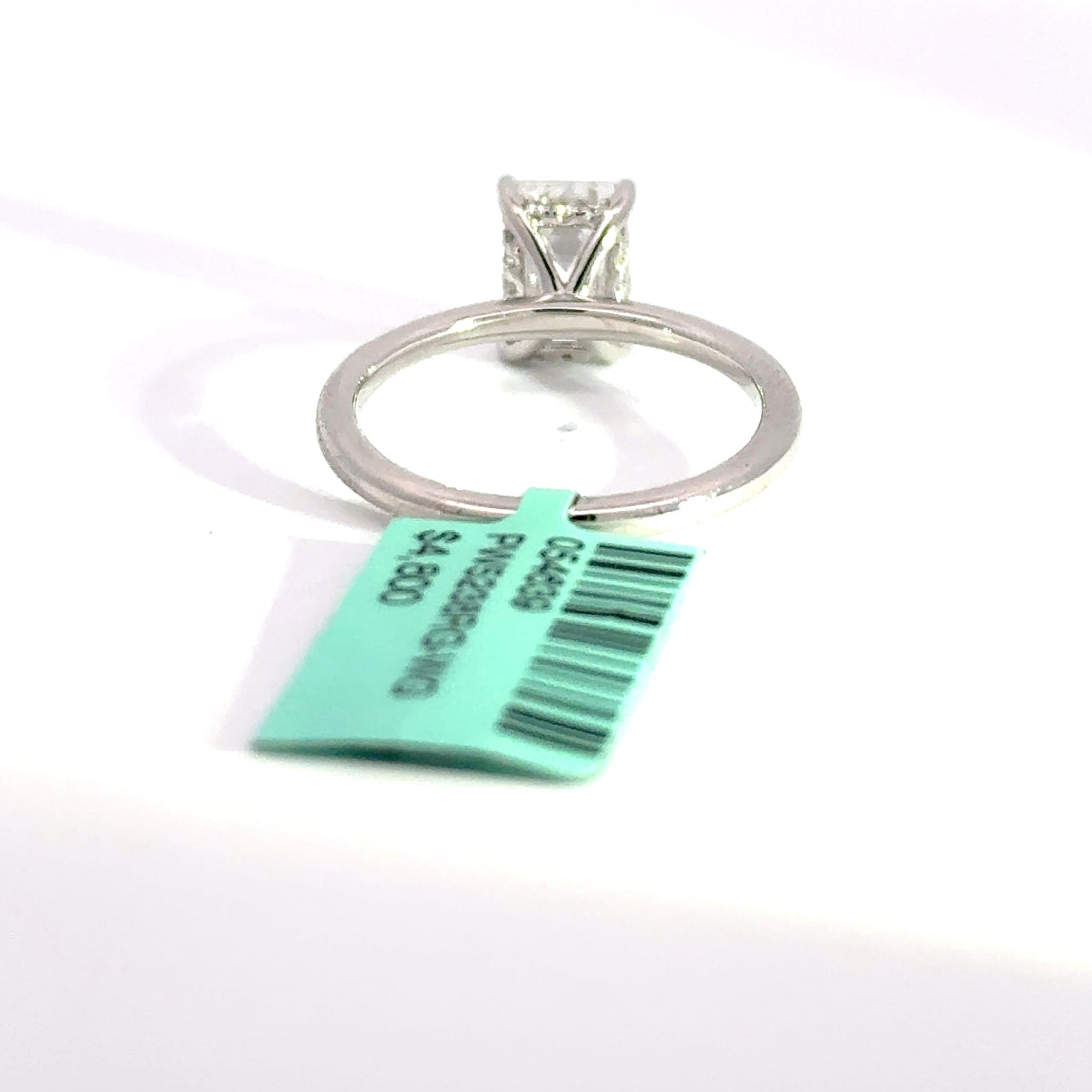 2.19 CTW Emerald-Cut Lab Grown Diamond Engagement Ring