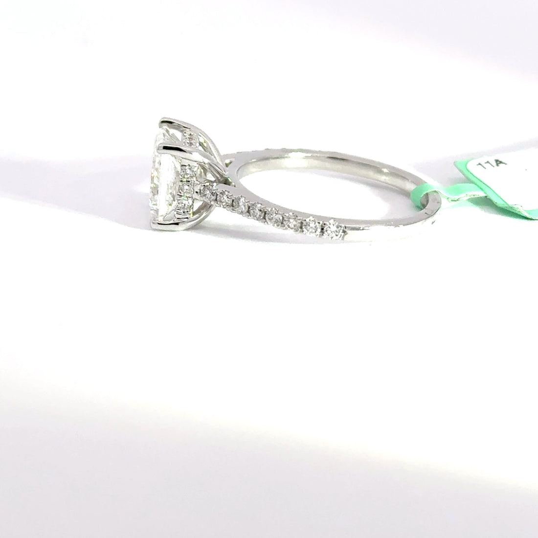 2.51 CTW Princess-Cut Lab Grown Diamond Engagement Ring