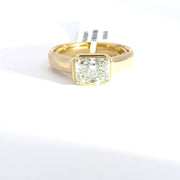 2.41 CTW Radiant-Cut Lab Grown Diamond Engagement Ring view 2