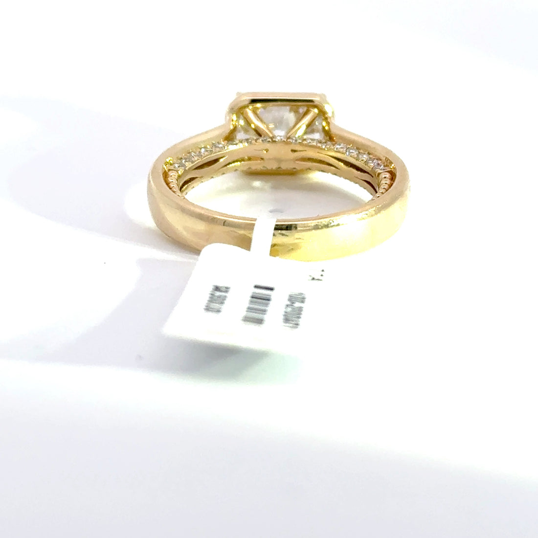 2.41 CTW Radiant-Cut Lab Grown Diamond Engagement Ring