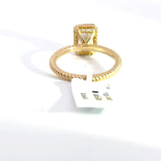 2.16 CTW Radiant-Cut Lab Grown Diamond Engagement Ring view 4