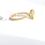 2.16 CTW Radiant-Cut Lab Grown Diamond Engagement Ring view 5