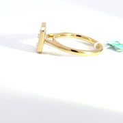 2.02 CTW Emerald-Cut Lab Grown Diamond Engagement Ring view 3