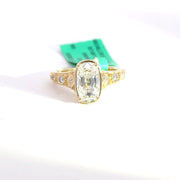 2.44 CTW Old Mine-Cut Lab Grown Diamond Engagement Ring view 2