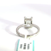 4.64 CTW Radiant-Cut Lab Grown Diamond Engagement Ring view 4