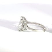 4.66 CTW Radiant-Cut Lab Grown Diamond Engagement Ring view 3