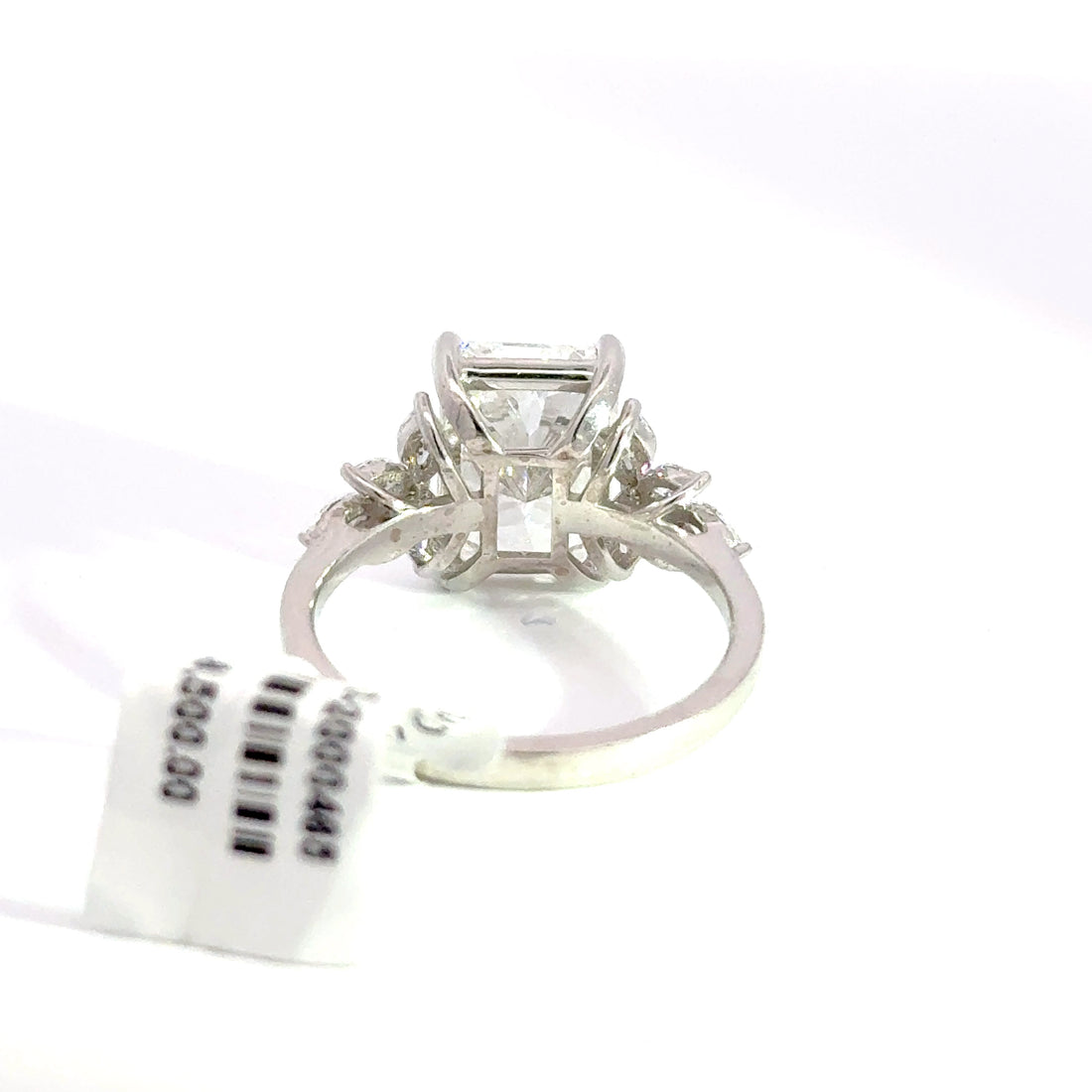 4.66 CTW Radiant-Cut Lab Grown Diamond Engagement Ring