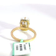 5.19 CTW Emerald-Cut Lab Grown Diamond Engagement Ring view 4