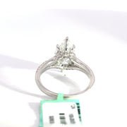 3.49 CTW Marquise-Cut Lab Grown Diamond Engagement Ring view 4