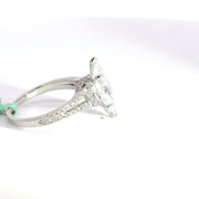 3.49 CTW Marquise-Cut Lab Grown Diamond Engagement Ring view 5